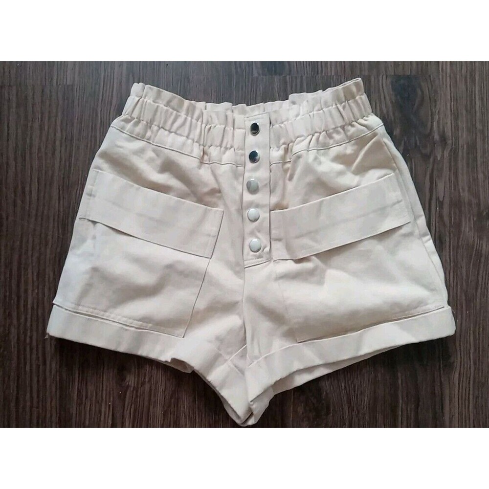 NWT. Mittoshop Shorts Women's Size Small Elastic Roushed Waist Casual Summer
